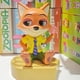 thumbnail image 4 of Colección de decoración de escritorio de moda Kawaii Miniso Kawaii Animation Cartoon Disney Zootopia Series Muñeca ciega sentada obedientemente, 4 of 5