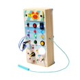 thumbnail image 1 of Tablero de aprendizaje Montessori, juguete artesanal para niños y niñas de 1 año o más, regalos del Día de San Valentín, juguetes sensoriales para niñ Patrón marino, 1 of 9