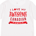 thumbnail image 4 of Inktastic Canadian Family Pride Awesome Boys or Girls Long Sleeve Toddler T-Shirt, 4 of 5