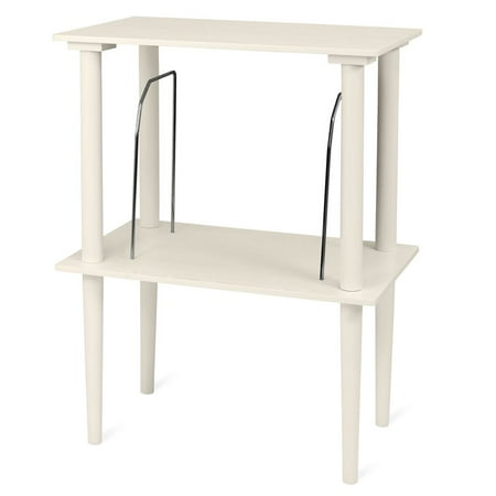 Victrola Wooden Vinyl Record Stand with Record Holder