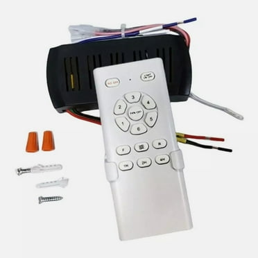 Ceiling Fan Remote Control Kit Light Inverter 6 Speed​​Remote Receiver