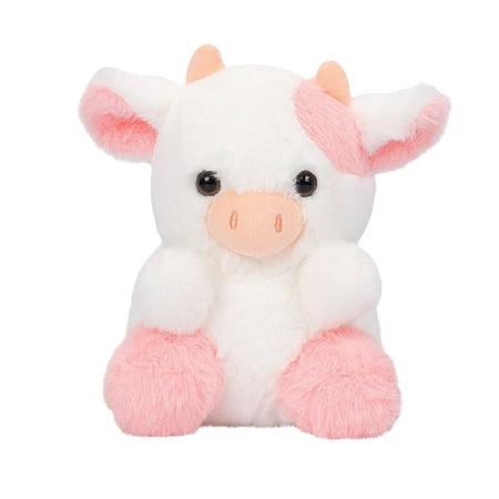 JoyMoreToys Cute Plush Cow Doll Toys for Kids Ages 2-4 Plush Toys Birthday Gifts for Girls