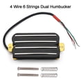 thumbnail image 1 of 1 Pcs 4 Wire Four Coils Dual Humbucker 6 Strings For ST TL LP Electric Guitar, 1 of 9