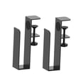 thumbnail image 2 of crativent Set of 2 Under Desk Laptop Durable Accessory Quick Access Holder Metal Mount, 2 of 6