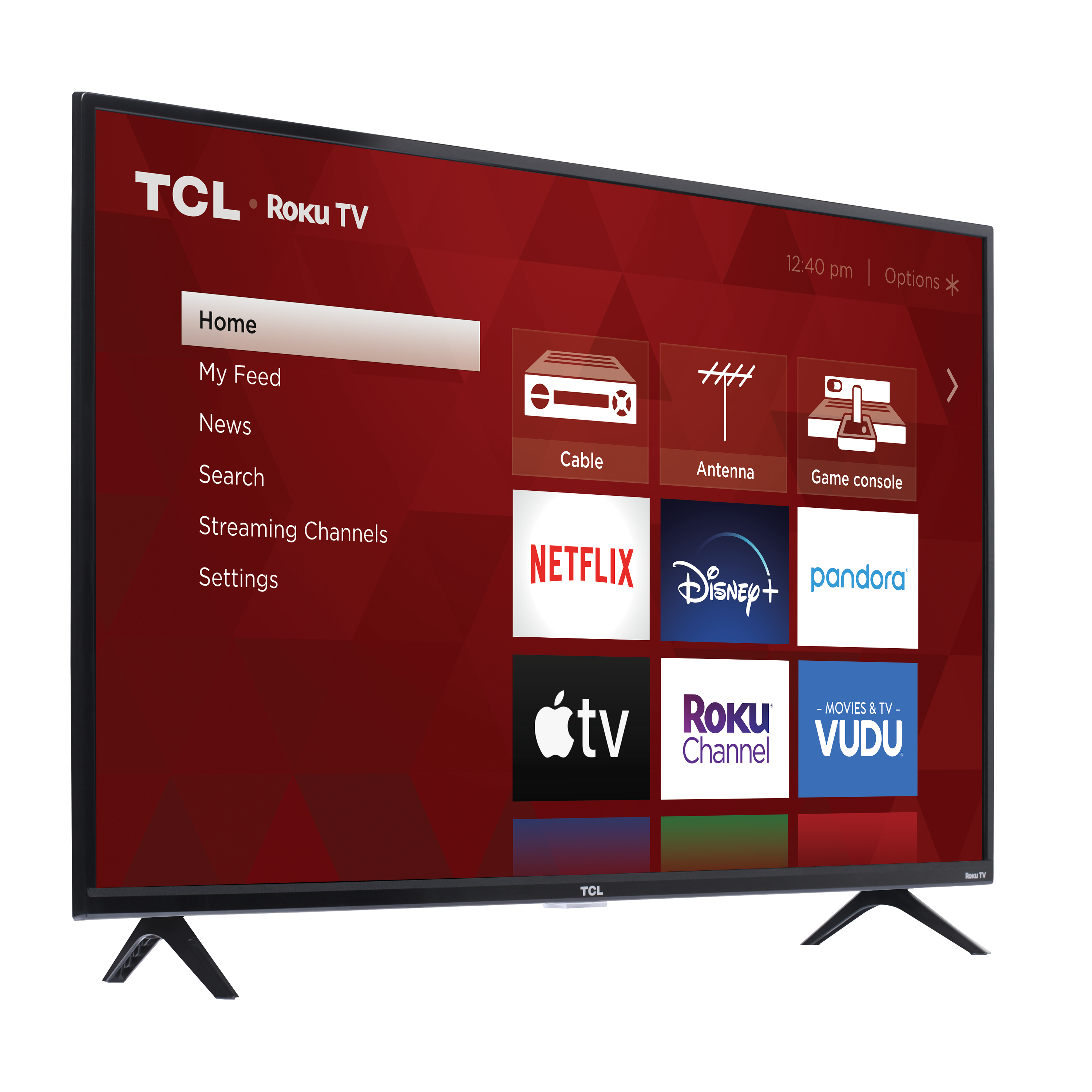 TCL 40" Class 1080P FHD LED Roku Smart TV 3 Series 40S325 - image 2 of 11