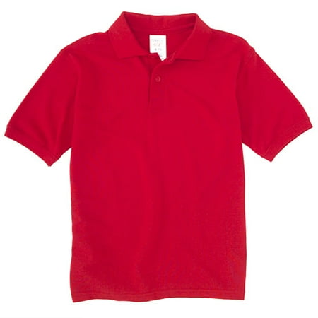Boy's Official School Uniform Short-Sleeve Polo
