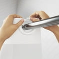 thumbnail image 3 of Rideau de douche d'hôtel Zenna Home en tissu InstaCurtain blanc, 3 of 5