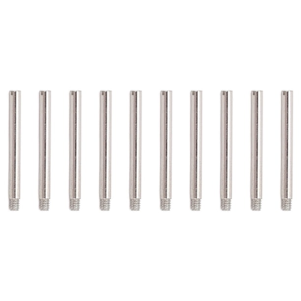 Juego de pasadores de enlace de tornillo para correa de reloj, accesorios de herramientas de reparación de tubo de tornillo para correa de reloj portátil profesional, 0,06 X 0,62 pulgadas, M0.06in