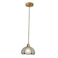 thumbnail image 4 of perfeclan Glass Pendant Light Kitchen Island 1.5M Cord Adjustable Hanging Lamp Hanging Light for Restaurant Dining Room Bedroom Hallway E, 4 of 9