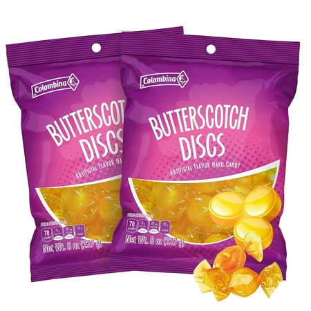 Colombina Butterscotch Discs, 8 oz (12-Pack)