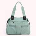 thumbnail image 5 of Bolsos Hombro para Mamá Bolso Informal Gran Capacidad Nailon para El (verde), 5 of 5