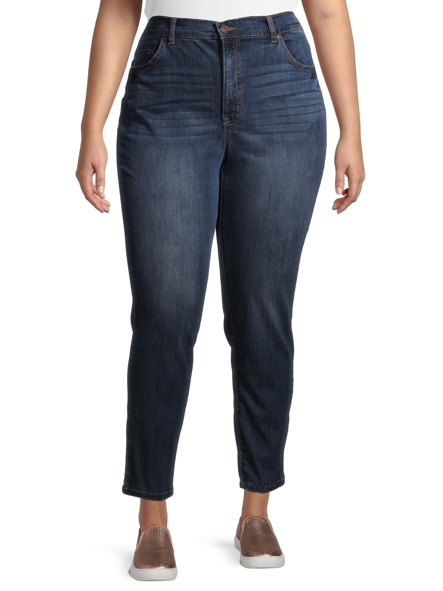 terra and sky pull on jeans