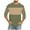 Army Green, variant on Fashion YLSDY Men's Plus Size Striped Shirts Trendy Color Block 2025 Summer Pullover Tops Casual Loose Round Neck Long Sleeve Shirt Navy M