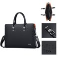 thumbnail image 1 of Maletín de hombre, informal, de gran capacidad, para negocios, bolso de hombre Sense, maletín para iPad y ordenador, 1 of 5