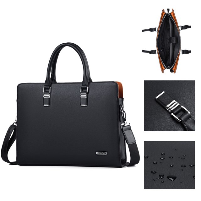 Maletín de hombre, informal, de gran capacidad, para negocios, bolso de hombre Sense, maletín para iPad y ordenador