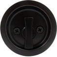 thumbnail image 3 of Stone Harbor Hardware Round Pocket Door Lock, Privacy Function, 2-3/4" Backset, Vintage Bronze, 3 of 4