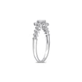thumbnail image 2 of 1/3 Carat (Ctw G-H-I, I1-I2) Oval Diamond Engagement Ring in 14K White Gold, 2 of 6