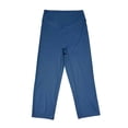 thumbnail image 4 of YANGXINX Yoga Pants for Women 2026 Trendy High Waisted Solid Wide Leg Flared Bootcut Trousers No Front Seamless Loose Fit Outdoor Activewear, 4 of 5