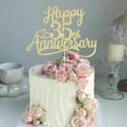 thumbnail image 1 of Adorno para Pastel Sleyberoy Brillante Feliz 35º Aniversario, 1 of 8