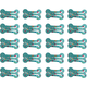 thumbnail image 1 of Pinzas para el pelo con forma de hueso de 1 pulgada, accesorios para el cuidado de mascotas, para perros, gatos y cachorros, paquete de 20, 1 of 5
