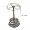 thumbnail image 6 of Toothbrush Holder Stainless Steel Toothpaste Stand Shelves Bathroom Organizer Freestand Stationery Makeup Brush Storage, 6 of 7