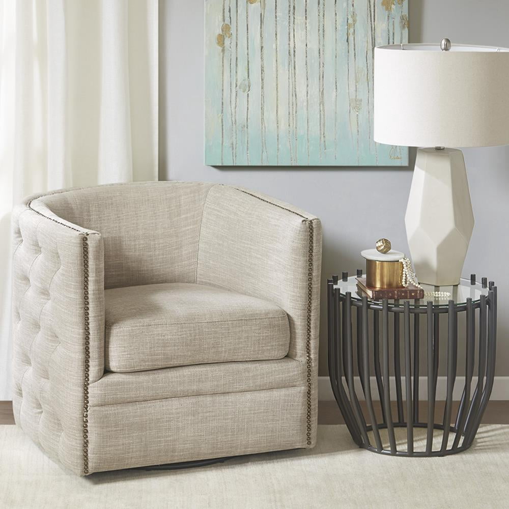 Madison Park Capstone Swivel Chair - Walmart.com - Walmart.com