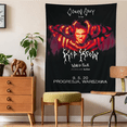 thumbnail image 3 of Tapiz de pared grande con estampado del cantante pop C-Conan G-Grays, tapiz de pared bohemio, estilo hippie, económico, para decoración del hogar, 3 of 5