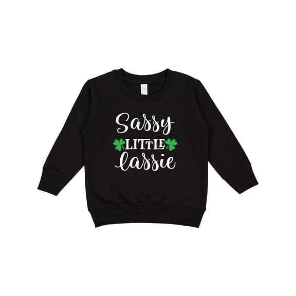 Inktastic St Patricks Irish Lassie Toddler Sweatshirt