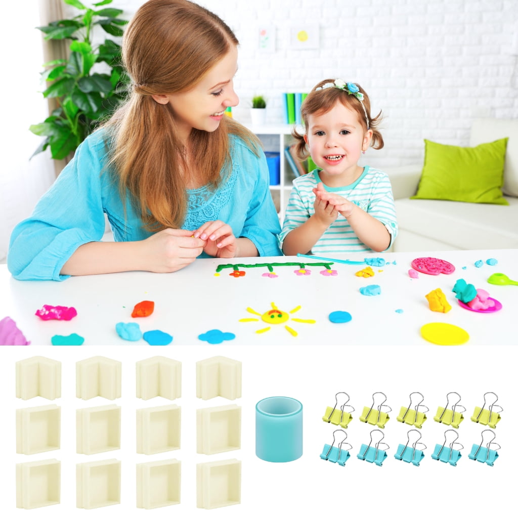 Oasiva Multipurpose Resins Casting Mold Housing Customizable Size Frames for Soap and Candle Making Kits with Binders Clip