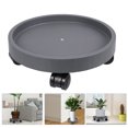 thumbnail image 3 of Milisten Heavy Duty Plant Caddy Practical Rolling Plant Stand Useful Flower Pot Trolley, 3 of 5