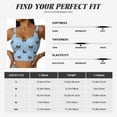 thumbnail image 5 of Honeii Corgi Dog patten Workout Crop Tank Top for Women Yoga Tank Tops Athletic Sports Shirts Exercise Undershirts,Sports Bra,Sports vest-Medium, 5 of 8