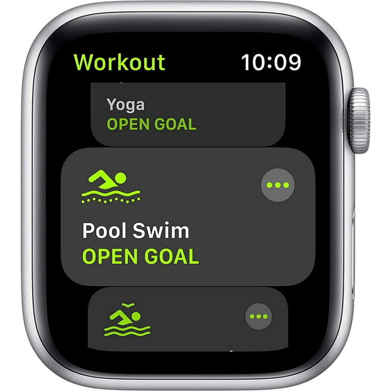 Apple Watch SE (GPS) + Cellular 40 mm Silver White Case with Apple Watch SE (GPS) + Cellular 40 mm Silver White Case with