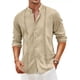 thumbnail image 1 of Playa De Guayabera Cubana Camisas Casual Para Hombre, 1 of 5