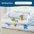 thumbnail image 4 of Wildkin Kids 100% Cotton Flannel Standard Pillowcase for Boys and Girls - 30 x 20 Inches (Dinosaur Land Blue), 4 of 8