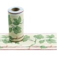 thumbnail image 1 of Friso de papel pintado, estampado rústico de hojas verdes, decoración natural de la habitación 10cm x 1000cm, 1 of 4