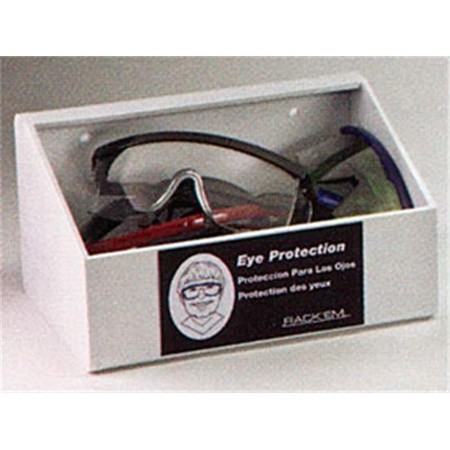 Rackem Racks 5138 W 10 Pair Safety Glasses Tray Dispenser No Lid White Heavy Duty Plastic Walmart Canada