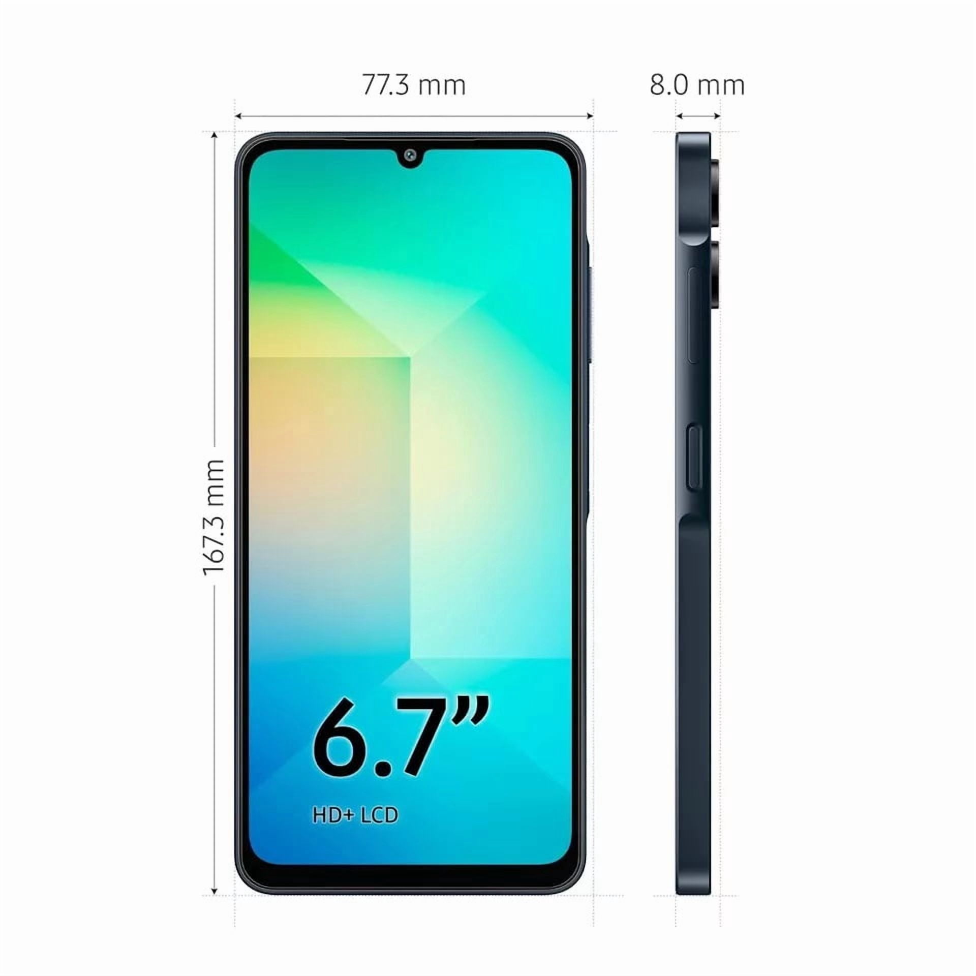 Samsung Galaxy A06 64GB/4GB Dual Sim 4G LTE Unlocked Brand New - Black (2024)