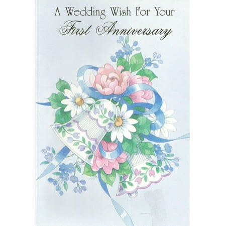 A Wedding Wish For Your First Anniversary (AN-1), Cover: A Wedding Wish For Your First Anniversary By Magic Moments Ship from