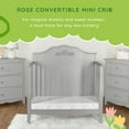 thumbnail image 6 of Slumber Baby Jasmine 3 in 1 Convertible Mini Crib, Platinum, 6 of 14