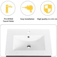 thumbnail image 3 of Wall-Mounted - Well-Done Workmanship Sink - Bathroom Aesthetics - Beautifully Crafted Vanity, 3 of 7