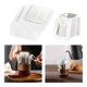 thumbnail image 5 of Bolsa de filtro de café de goteo desechable de papel de filtro de café de oreja colgante para senderismo, viajes, oficina, hogar, piezas de 25 piezas SM SunniMix Filtros de papel de café, 5 of 8