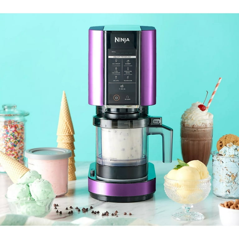 Restored Ninja NC301 CREAMi Ice Cream Maker, for Gelato, Mix