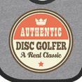 thumbnail image 4 of Inktastic Disc Golfer Vintage Classic Boys or Girls Baby Bib, 4 of 4