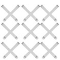 thumbnail image 1 of USHOBE 20pcs Convenient Knitting Clamp for Quilt Holding Clips Silver Metal Quilting DIY Projects, 1 of 8