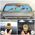 thumbnail image 5 of The Powerpuff Girls Car Window Sun Shade Visor, Car Sunshade Front, Windshield Visor Shield Cover Foldable Reflector for Car Truck SUV 55"x30", 5 of 8
