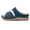 Sky Blue, variant on Fesfesfes Slide Women's Shoes Hollow Slider Flower Sandals Wedge Women's Slippers 6.5(38)
