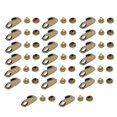 thumbnail image 1 of Rivets de Bottes en Alliage avec Pièce de Fixation Accessoires de Chaussures Rivets de Bottes en Alliage avec Bande Bronze Chaussures de Randonnée Pièce de Fixation Accessoires de Vêtements, 1 of 8