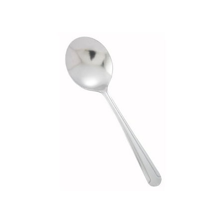 

Dominion Bouillon Spoon 18/0 Medium Weight Pack of 24 6 packs