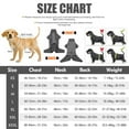 thumbnail image 4 of Large Dog Coat, Extra Warm Dog Jacket Four Legs All Wrap Waterproof Windproof Dogs Cold Weather Coats for Medium Large Dogs, Warm High Collar Full Body Dog Jumpsuit Comfortable Onesie Apparel, 4 of 8