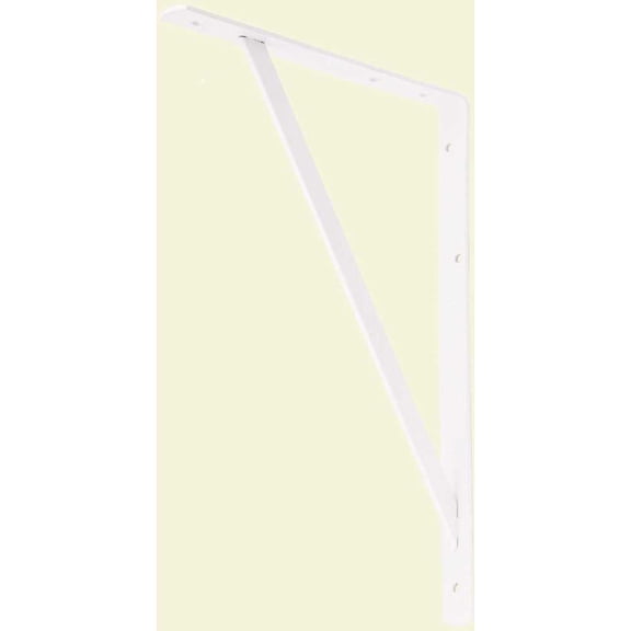 Everbilt 14826 16 in. x 10 in. White Heavy Duty Shelf Bracket - pack of 10